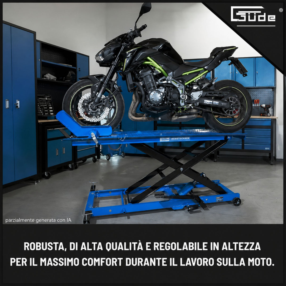 Güde GMR 560 Motorcycle Lift