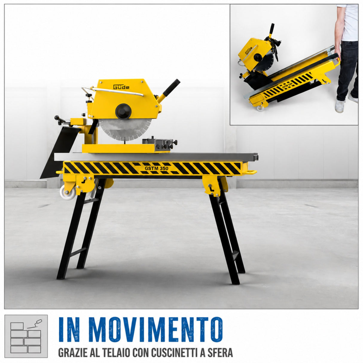 Güde GSTM 350 Stone Cutting Machine