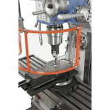 Bernardo UWF 80 E Universal Milling Machine – ISO 40 vertical and horizontal, 3-axis DRO ES-12 H, table 1,000×240 mm tiltable ±45°