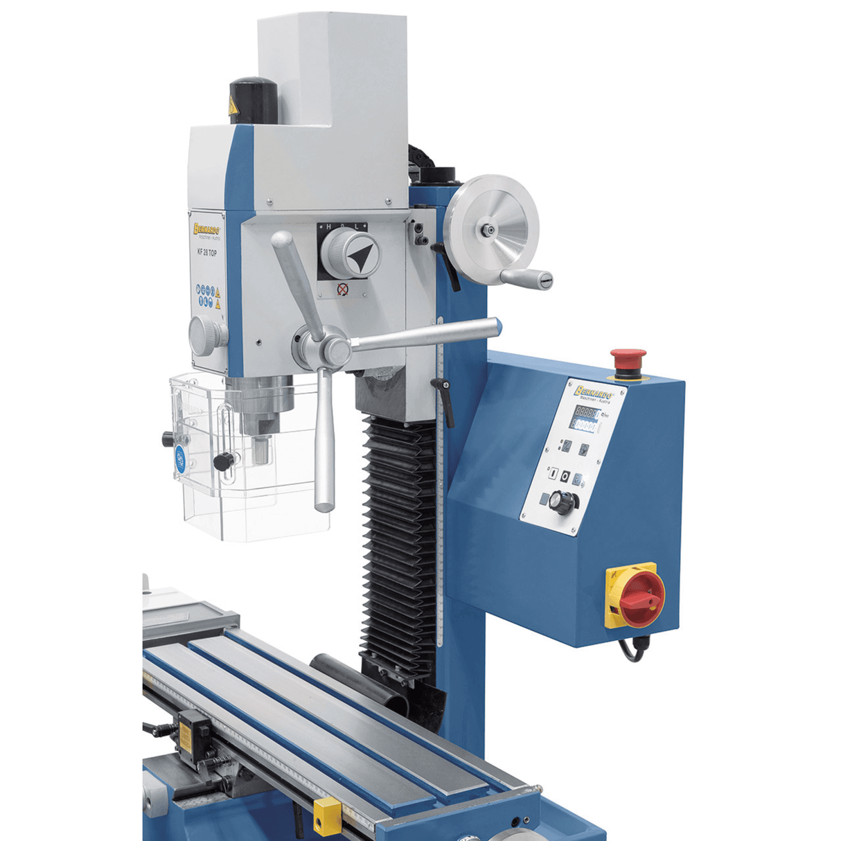 Bernardo Drilling and Milling Machine KF 28 Top with Automatic Feed