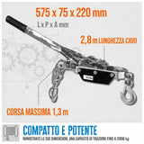 Güde HS-2000 Manual Lever Hoist