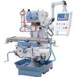 Bernardo UWF 110 Universal Milling Machine – 360° universal head, ISO 40, 1,120×260 mm table, 2.2 kW motor, ES-12 H 3-axis DRO