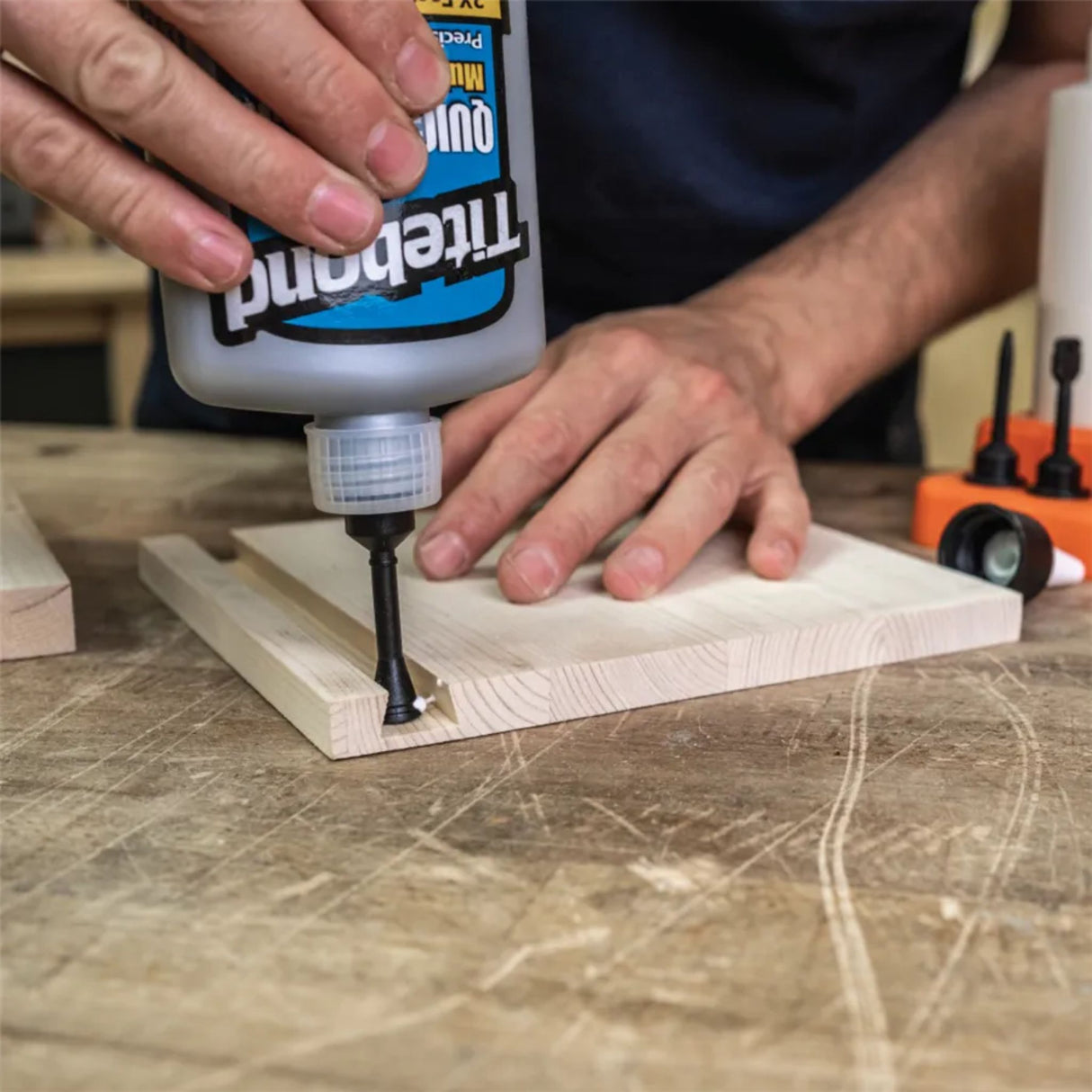 Glue applicator kit - 13 nozzles + 2 bottles