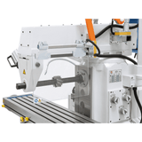 Bernardo UWF 90-1270 Universal Milling Machine – ISO 40, dual spindle, 1,270×280 mm table, 0.85/1.5 kW vertical motor, 3-axis DRO