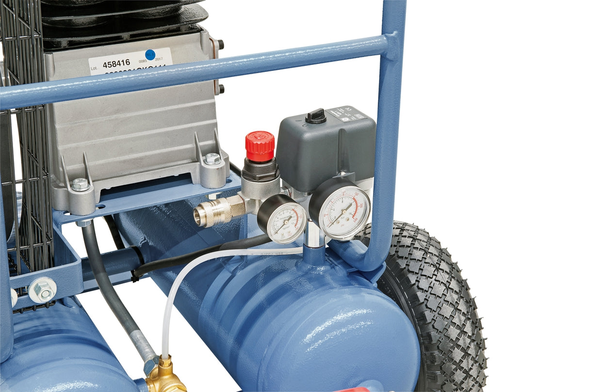 Bernardo AC17/DUO/F/W Wheeled Compressor – 3 HP, Silent