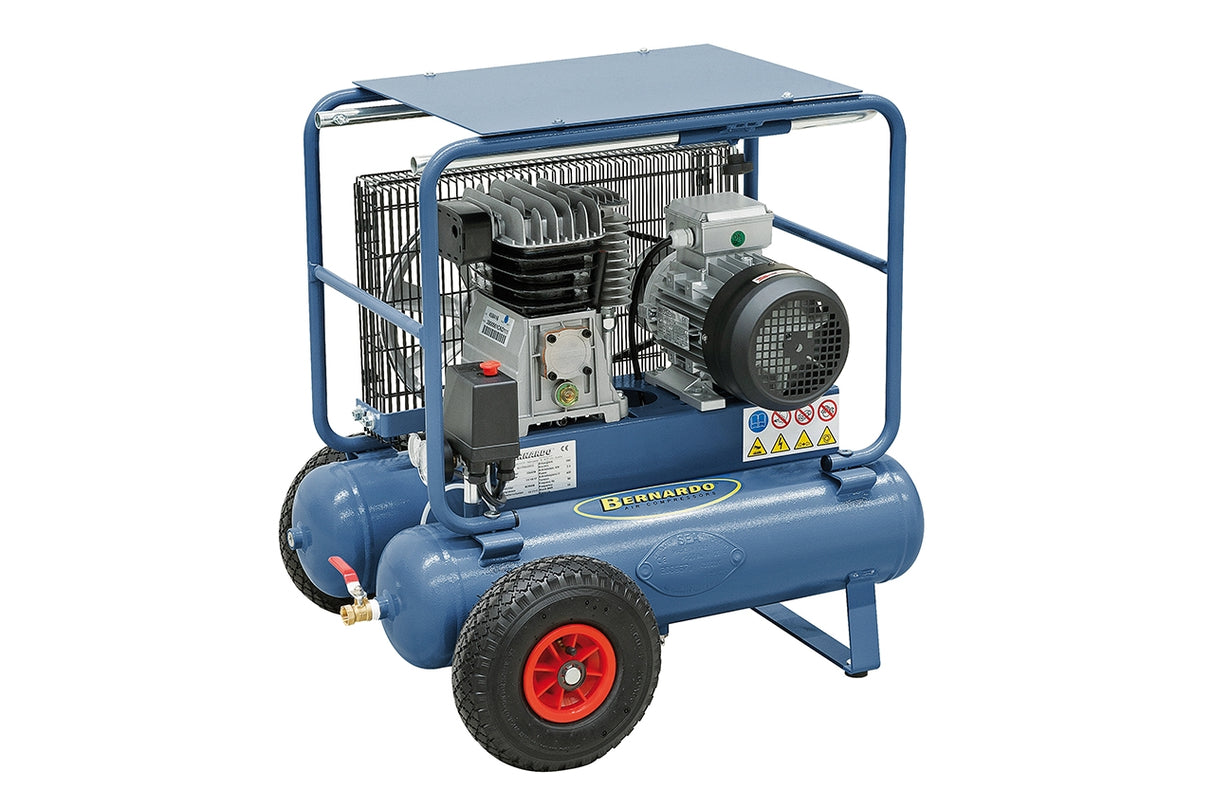 Guede AC17/DUO/F/D Trolley Compressor – 3 HP, 400 V, 10 bar