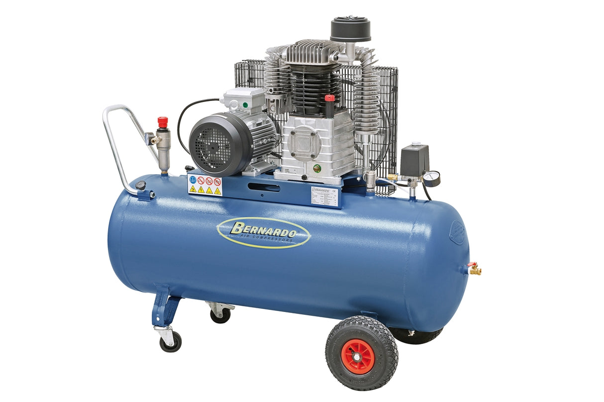 Bernardo Compressor AC38/200/850/F/D – Powerful 200L, 10 bar