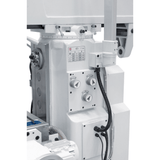 Bernardo UWF 90-1270 Universal Milling Machine – ISO 40, dual spindle, 1,270×280 mm table, 0.85/1.5 kW vertical motor, 3-axis DRO