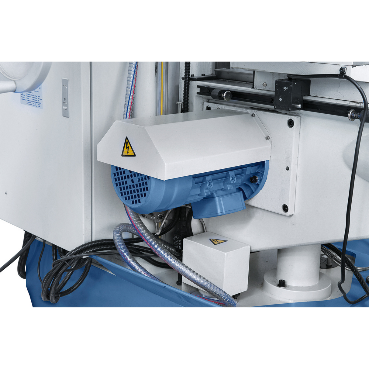 Bernardo UWF 90-1270 Universal Milling Machine with DRO ES-12 H + pneumatic clamping DIN 2080 – table 1,270 × 280 mm, ISO 40, vertical + horizontal spindles, 1.5+2.2 kW motor, 1,300 kg weight