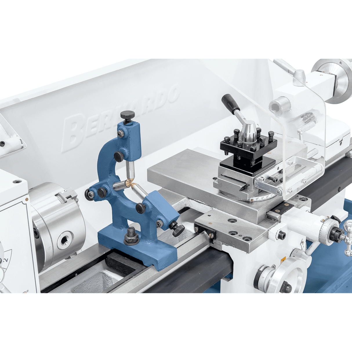 Metal Lathe Bernardo Hobby 500 / 230V with 2-axis DRO DT-40