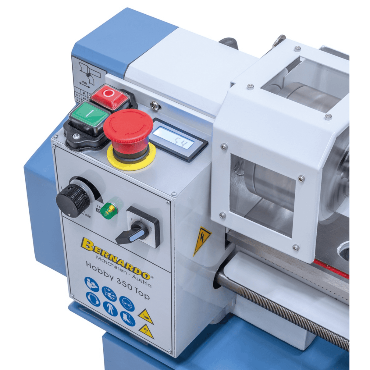 Bernardo Hobby 350 Top Metal Lathe Compact 230 V