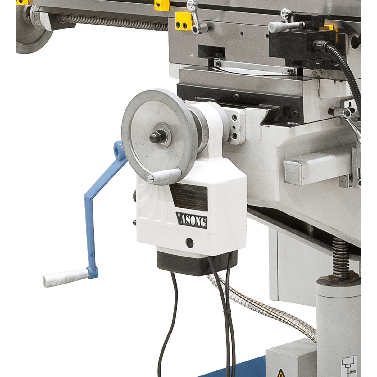 Bernardo UWF 80 E Vario Universal Milling Machine – ISO 40, variable speed vertical spindle (Delta-Frequency inverter), ES-12 H 3-axis DRO