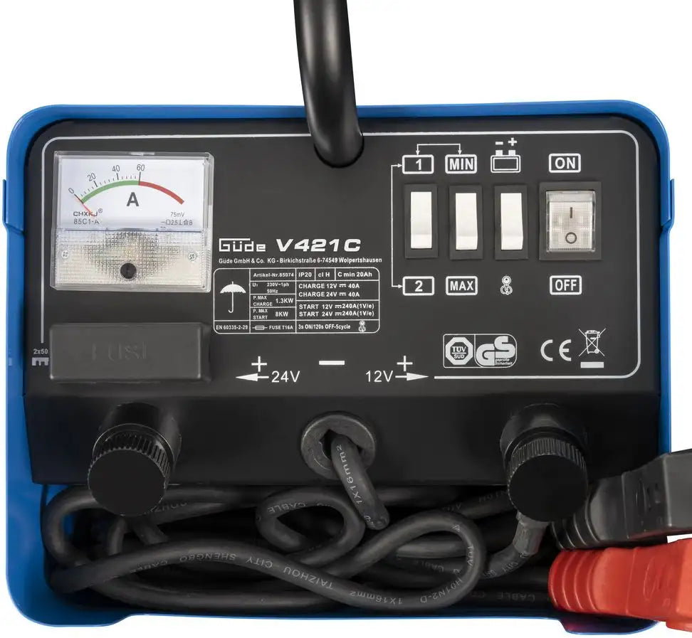 Battery charger and starter Güde V 421 C