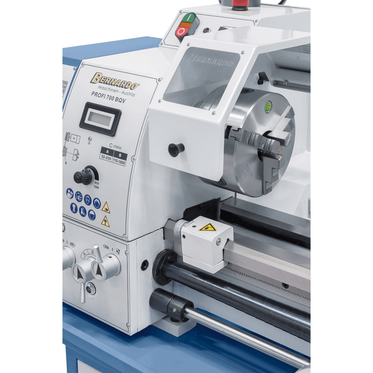 Bernardo Profi 700 BQV Vario metal lathe / 230 V with DRO