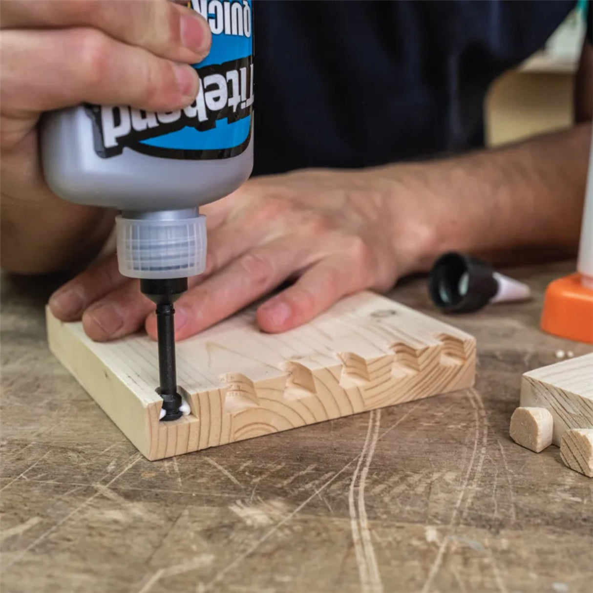Glue applicator kit - 13 nozzles + 2 bottles
