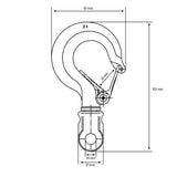 Güde Manual Winch 720 kg and 20 m
