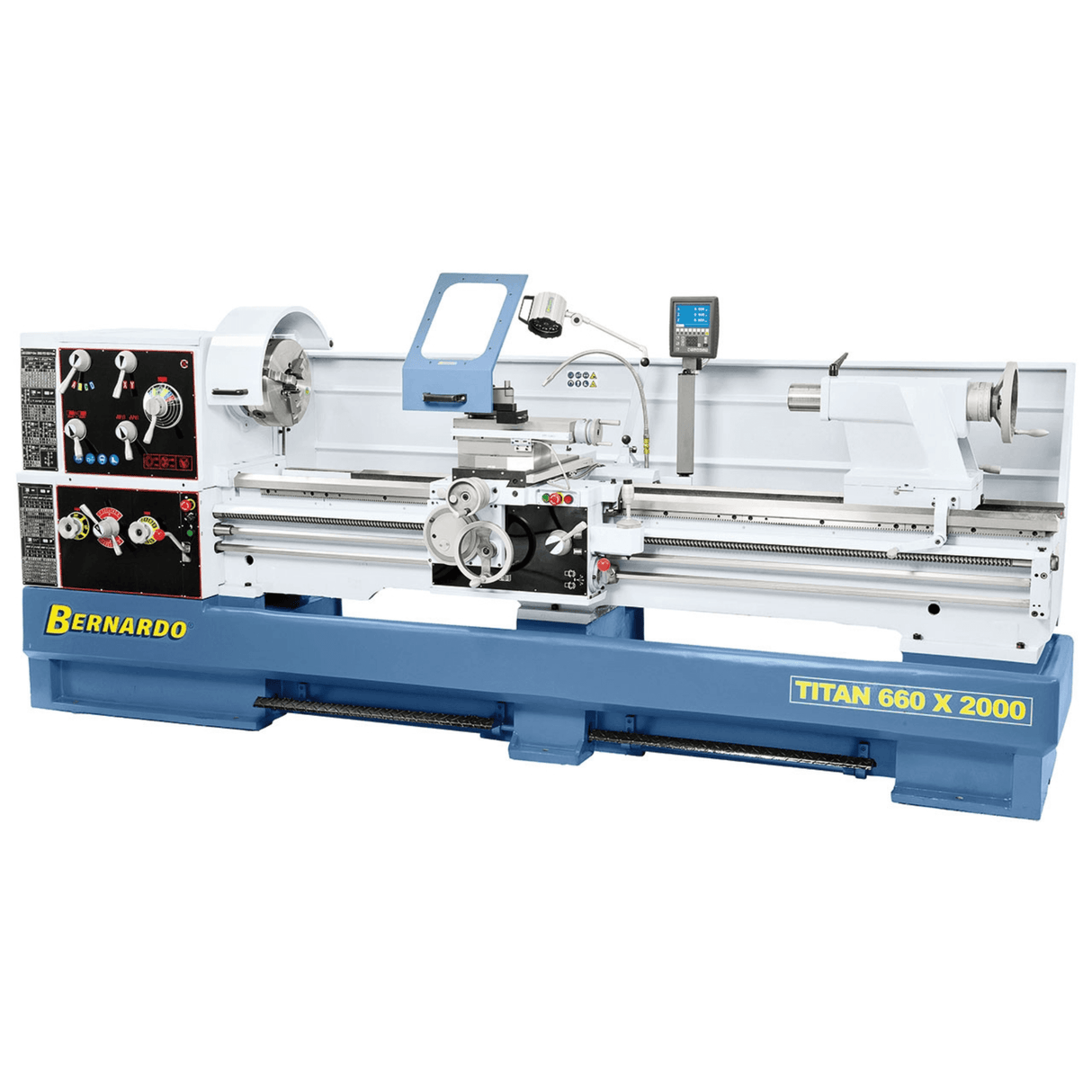Metal lathe Bernardo Titan 660 x 2000 with 3-axis digital readout