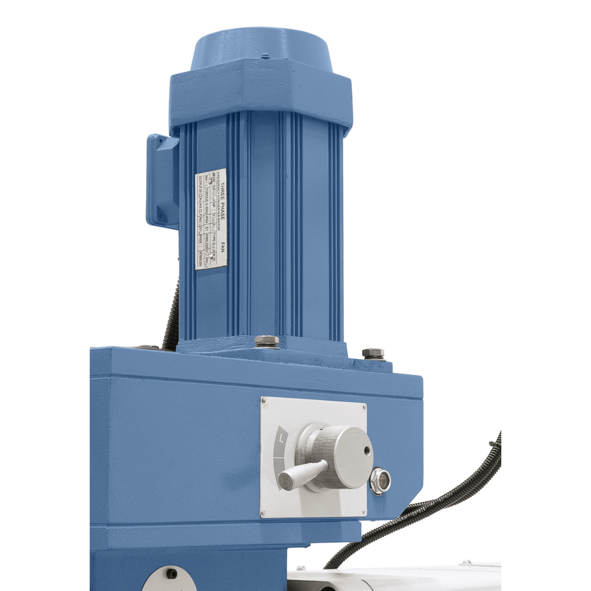 Bernardo UWF 80 E Vario Universal Milling Machine – ISO 40, variable speed vertical spindle (Delta-Frequency inverter), ES-12 H 3-axis DRO