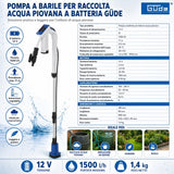 Güde RFP 12-201-04 Battery Rainwater Tank Pump