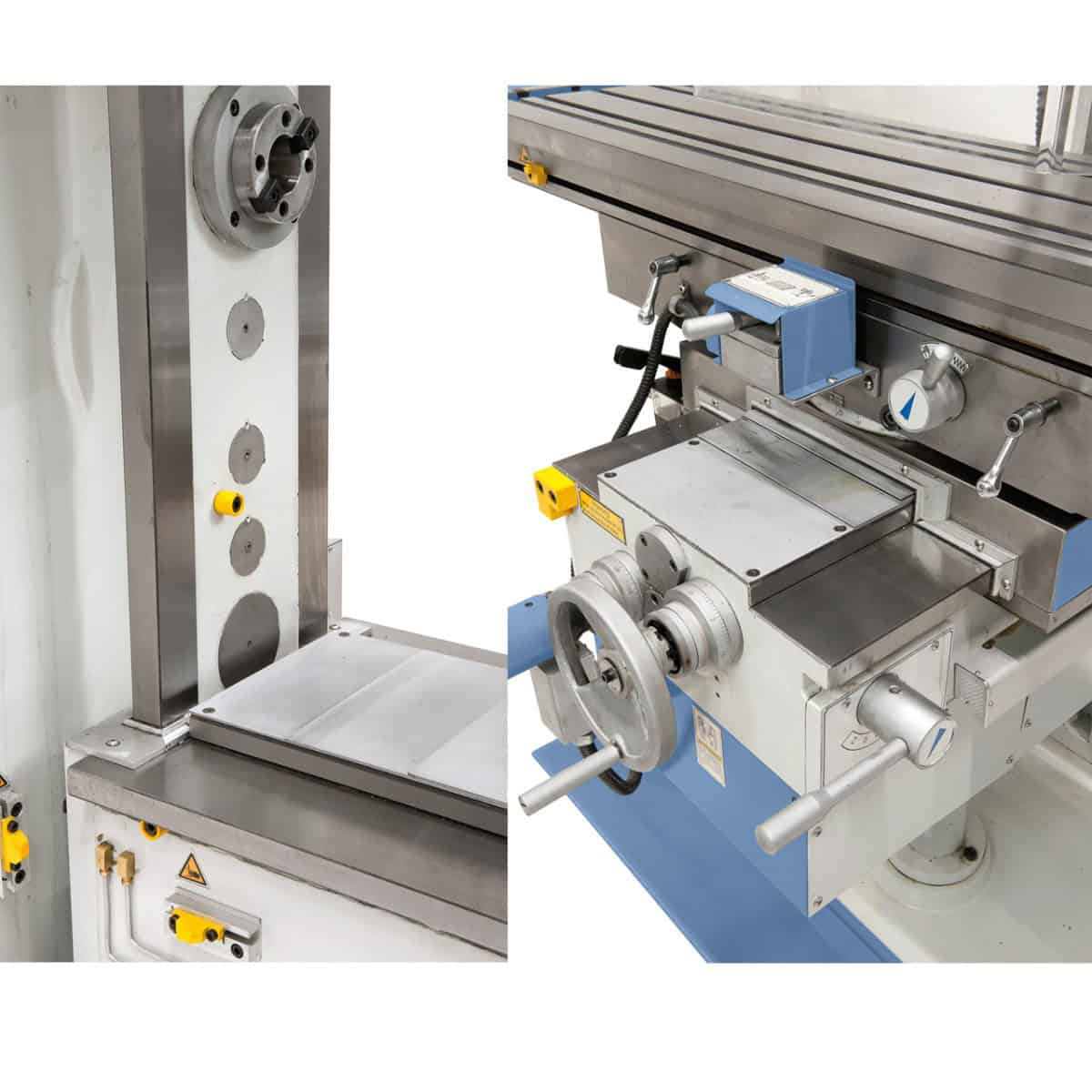 Bernardo Universal Milling Machine UWF 130 Servo with 3-axis DRO