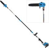 Petrol pole saw Güde GAK 1001 B – 2-stroke engine, pivoting head 0–90°