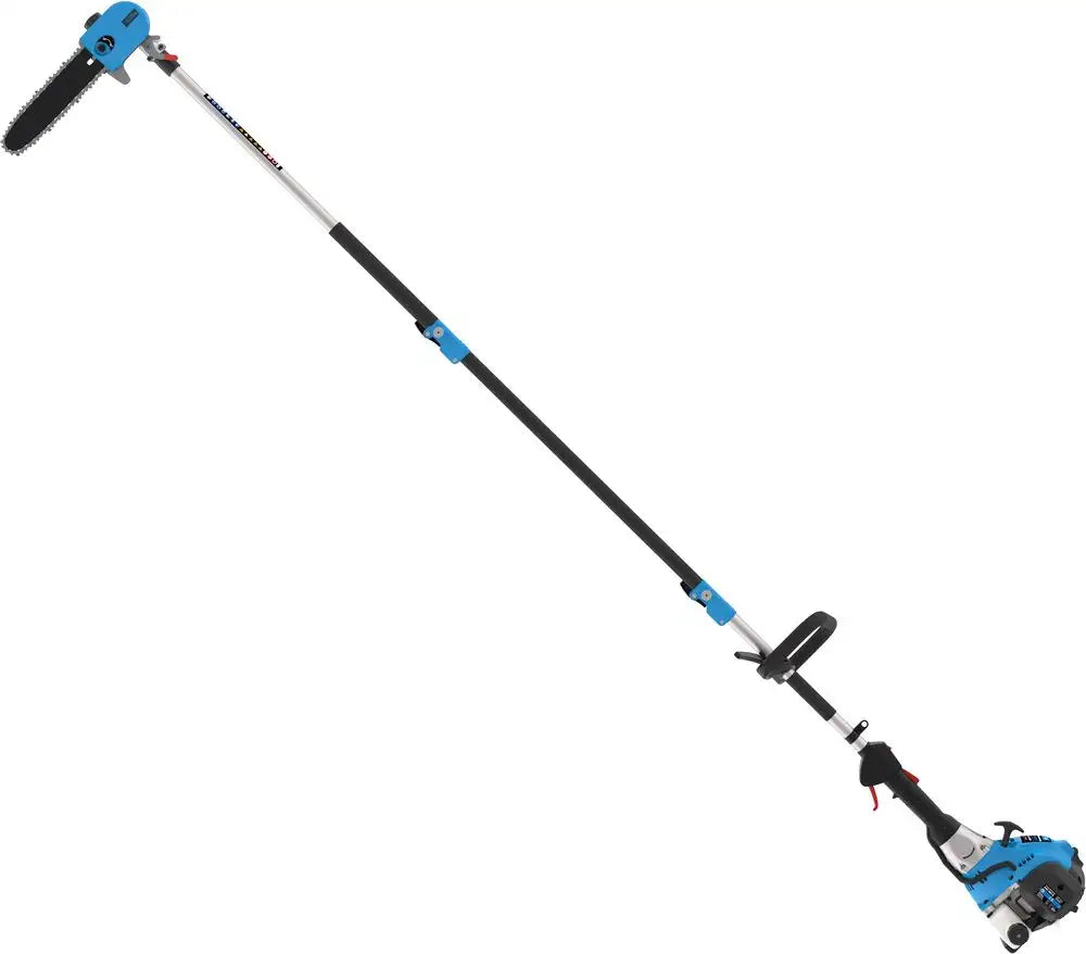 Petrol pole saw Güde GAK 1001 B – 2-stroke engine, pivoting head 0–90°