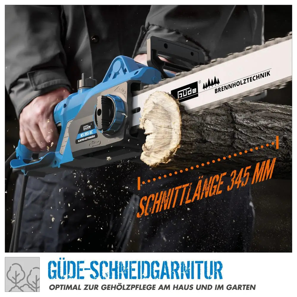 Gardening tool Guede Electric Chainsaw Güde KS 355 EC