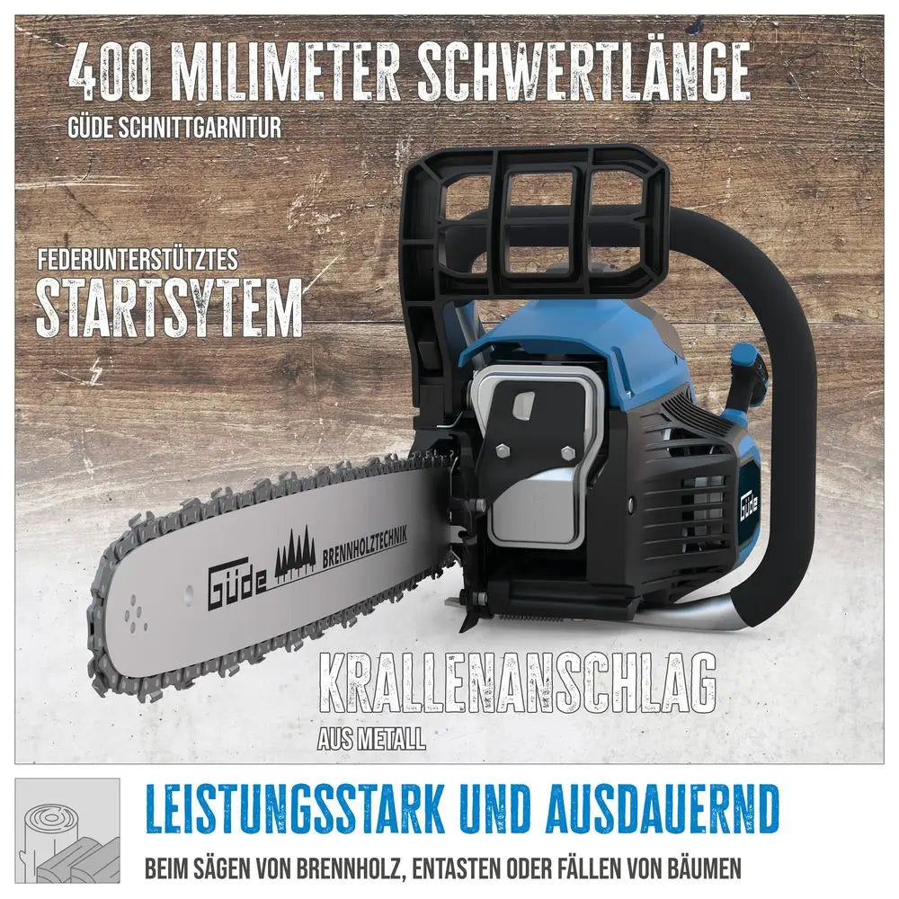 Gardening tool Güde Petrol chainsaw Güde KS 400-38