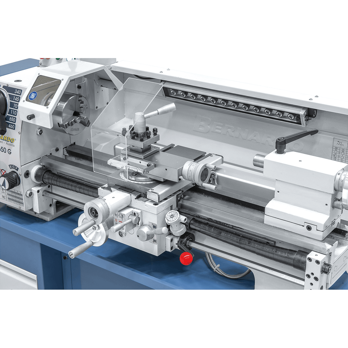 Lathe Bernardo Profi 650 G / 230 V with 2-axis DRO