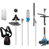 Güde GPS 1001 4-in-1 Multifunction Brushcutter – 1.2 kW 2-stroke engine with 4 attachments