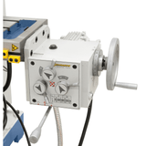 Bernardo UWF 80 E Universal Milling Machine – ISO 40 vertical and horizontal, 3-axis DRO ES-12 H, table 1,000×240 mm tiltable ±45°