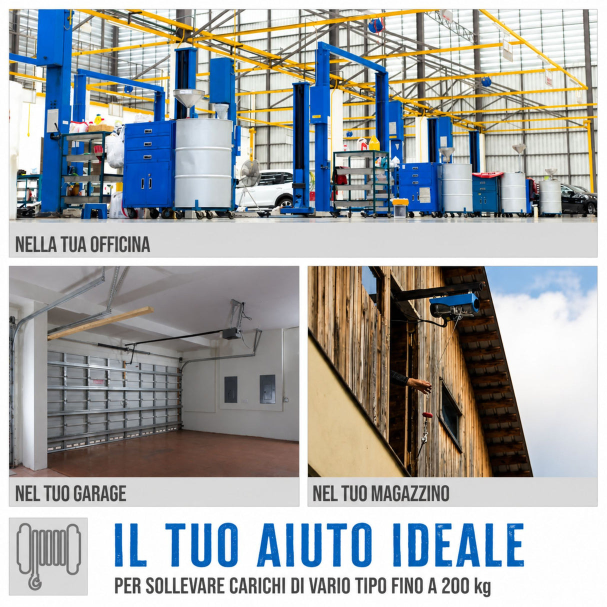 Güde GSZ 100/200 Electric Chain Hoist