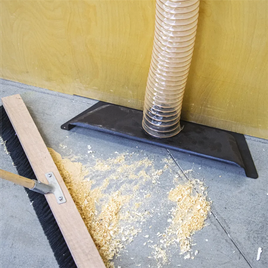 Accessory for Krollit Extraction System Floor brush for dust collection for 100 mm hose