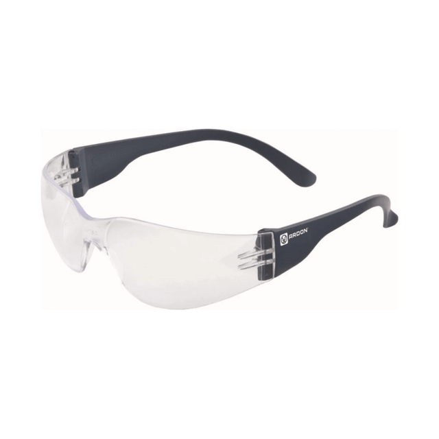 Occhiali protettivi Ardon ARDON® V9000 fumé con superficie specchiata, ultraleggeri, anti-graffio, anti-appannamento e filtro UV.