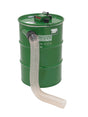 Aspiratore CamVac Record Power CGV486-6 con capacità da 200 litri e tre motori da 1 kW, progettato per uso intensivo in officine e falegnamerie professionali.