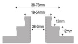 Bernardo Lathe Chuck Stepped jaws for chuck M 95