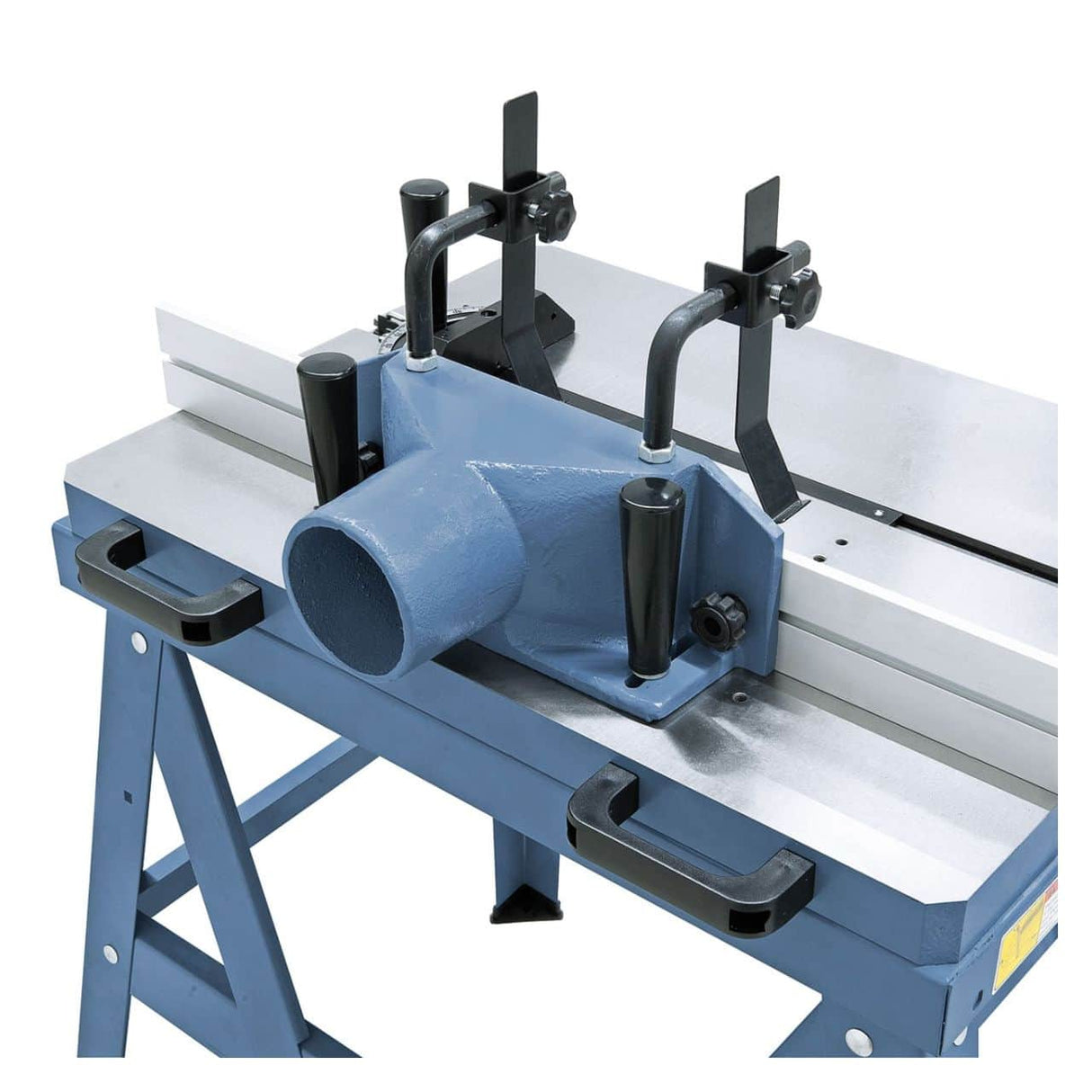 Bernardo RT 3 T Milling Table - Tilting table 0°-45°, cast iron table 780 × 505 mm, tilting table 0-45°, extraction Ø 100 mm, weight 57 kg