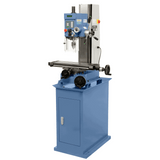 Trapano-fresatrice Bernardo BF 25 Super con tavola a croce 550 x 160 mm, testa inclinabile, velocità variabile continua e dotazione completa di accessori.