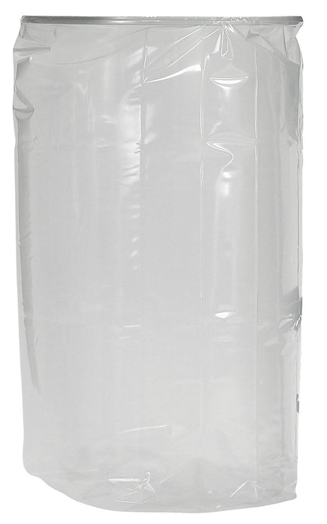 Set da 10 sacchetti di raccolta Bernardo Ø540×1000 mm in plastica trasparente, compatibili con aspiratori DC 300, DC 350 CF, DC 600, DC 700, DC 750 CF, ASA 3500 e ASA 4500, ideali per la raccolta di trucioli e polveri.