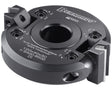 Testa regolabile a smusso Bernardo Ø120 mm, altezza 40 mm e foro 30 mm, con 2 taglienti HW e inclinazione regolabile fino a 45° per fresatura precisa di smussi e profili inclinati.