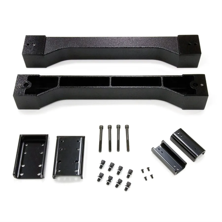 Set in ghisa per alzare il tornio di 76 mm, compatibile con sistema ruote deluxe
