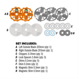 CMT Dado Pro Blade Set - D203x6.2-20 d15.87 Z12 HW