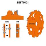 CMT Dado Pro Blade Set - D203x6.2-20 d15.87 Z12 HW