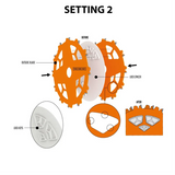 CMT Dado Pro Blade Set - D203x6.2-20 d15.87 Z12 HW
