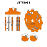 CMT Dado Pro Blade Set - D203x6.2-20 d15.87 Z12 HW