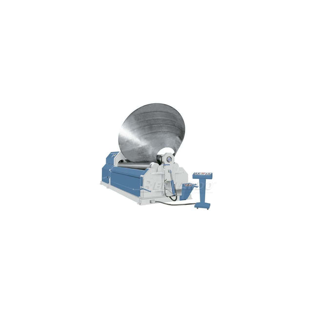 Calandra Bernardo AHS 2600 – 25,0 a 4 rulli idraulici, con rulli Ø 390 / 360 / 300 mm e motore 18,5 kW, per lamiere fino a 30 mm.