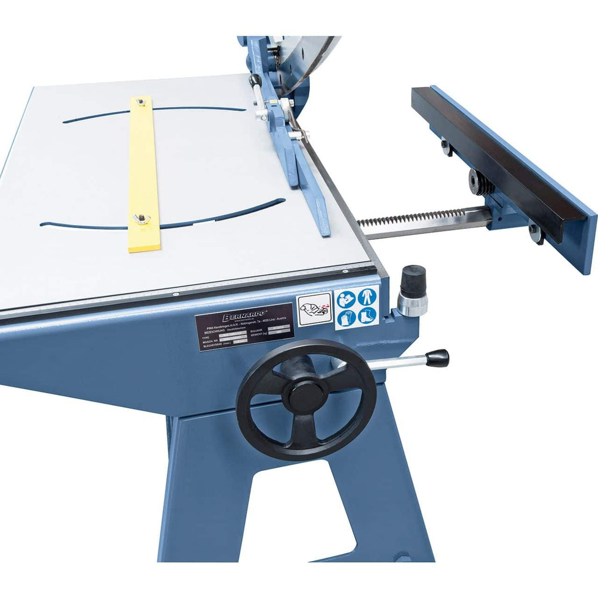 Bernardo HLS 1050 x 1.5 – Manual Lever Shear for Sheet Metal