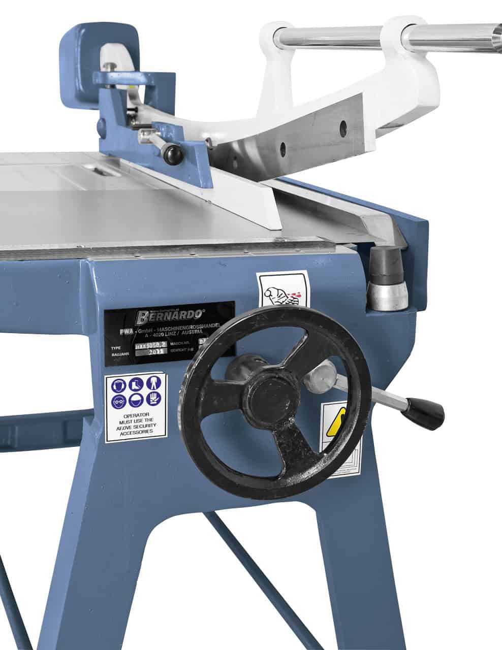 Bernardo HLS 1280 x 2.0 – Manual Lever Shears for Sheet Metal