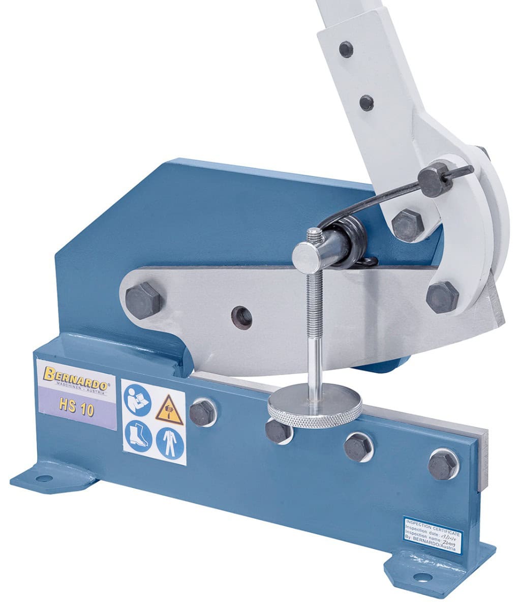 HS 10 Lever Shear for Sheet Metal and Round Bars