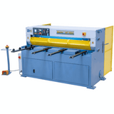 Cesoia idraulica Bernardo HST 1600 x 6 con arresto CNC, pressore automatico e bracci di supporto, ideale per tagli fino a 6 mm.
